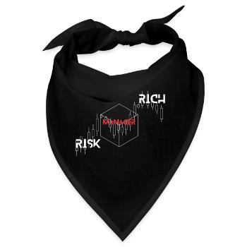 RISK RICH 1 - Bandana - Schwarz - Vorne