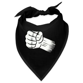 faust - Bandana - Schwarz - Vorne
