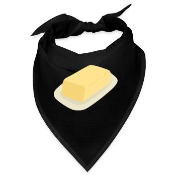 Stück Butter - Bandana - Schwarz - Vorne