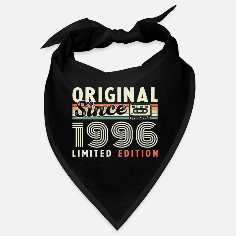 1996 Vintage Retro Birthday Gift Bandana
