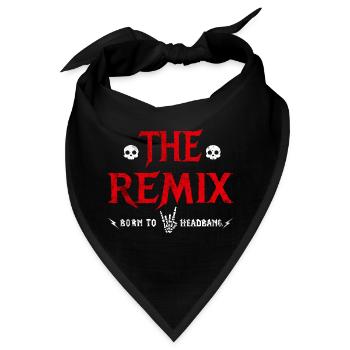 Metalhead Father & Son – Der Remix - Bandana - Schwarz - Vorne