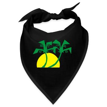 holiday urlaub ferien - Bandana - Schwarz - Vorne