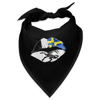 Kuss (Graubünden) - Bandana - Schwarz - Vorne