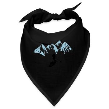 Stand Up Paddle - Berge & Touring Abenteuer SUP - Bandana - Schwarz - Vorne