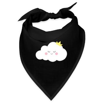 Wolke - Bandana - Schwarz - Vorne