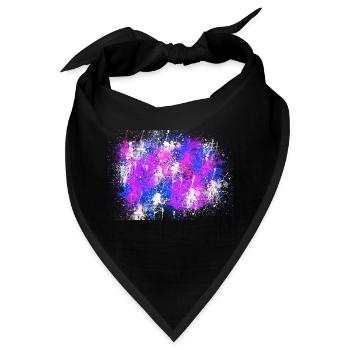 Farbenfoh - Bandana - Schwarz - Vorne
