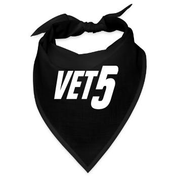 VET 5 - Fanshirt - Bandana - Schwarz - Vorne
