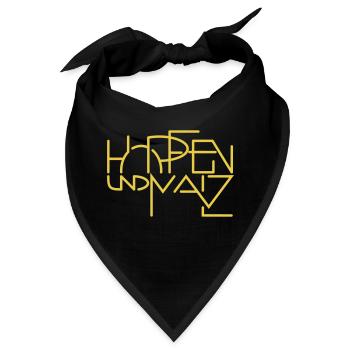Hopfen und Malz - Bandana - Schwarz - Vorne