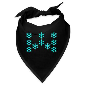 Winter - Bandana - Schwarz - Vorne
