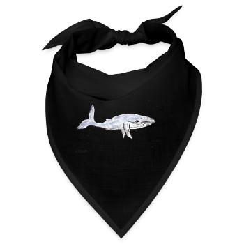 Mimosarella Walfisch - Bandana - Schwarz - Vorne