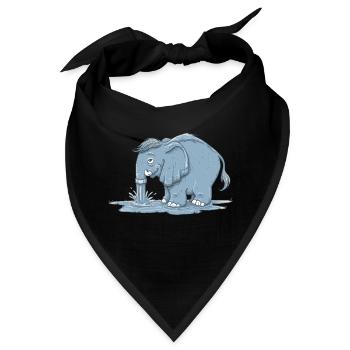 Pipo - Bandana - Schwarz - Vorne