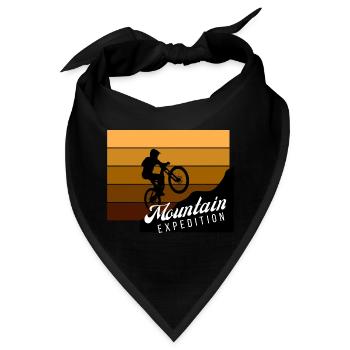 Mountain Expedition Sprung - Bandana - Schwarz - Vorne