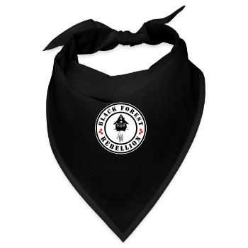 Black Forest Rebellion - Bandana - Schwarz - Vorne