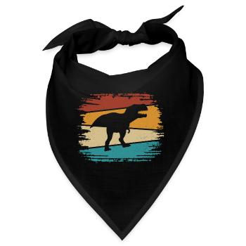 T-Rex - Bandana - Schwarz - Vorne