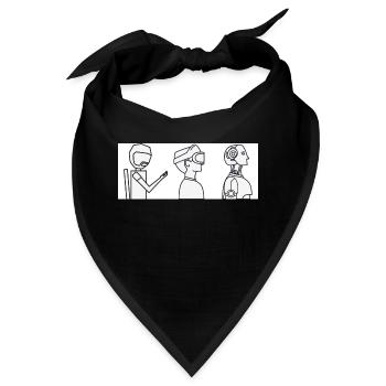 Handy VR Cyborg - Bandana - Schwarz - Vorne