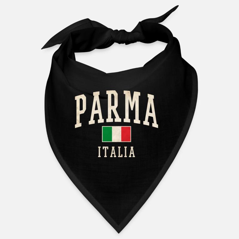 Style drapeau vintage Parma Italia Bandana
