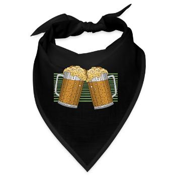 Pints - Bandana - Schwarz - Vorne