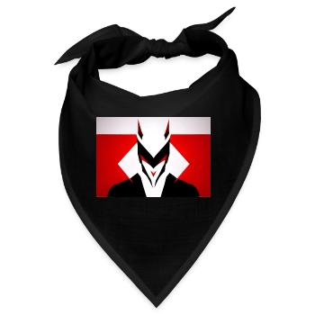 Der Teufel steckt im Detail - Bandana - Schwarz - Vorne