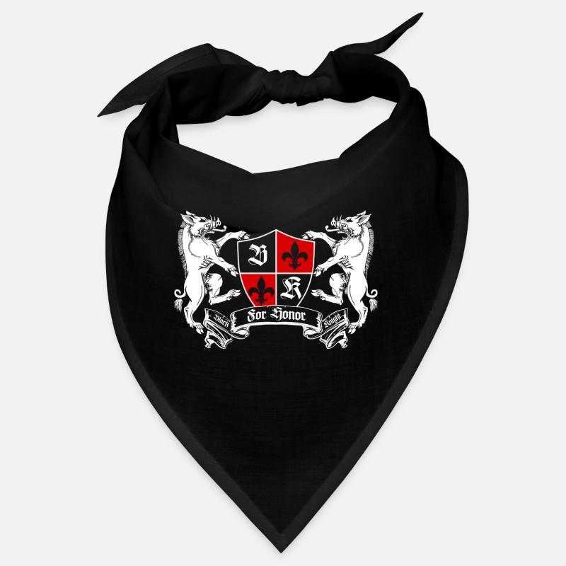 Schwarzer Ritter Heraldik Wildboa Bandana
