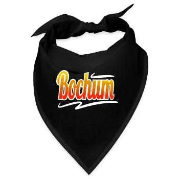 Bochum - Bandana - Schwarz - Vorne