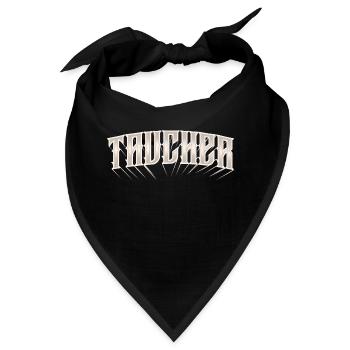 Taucher Tauchen - Bandana - Schwarz - Vorne