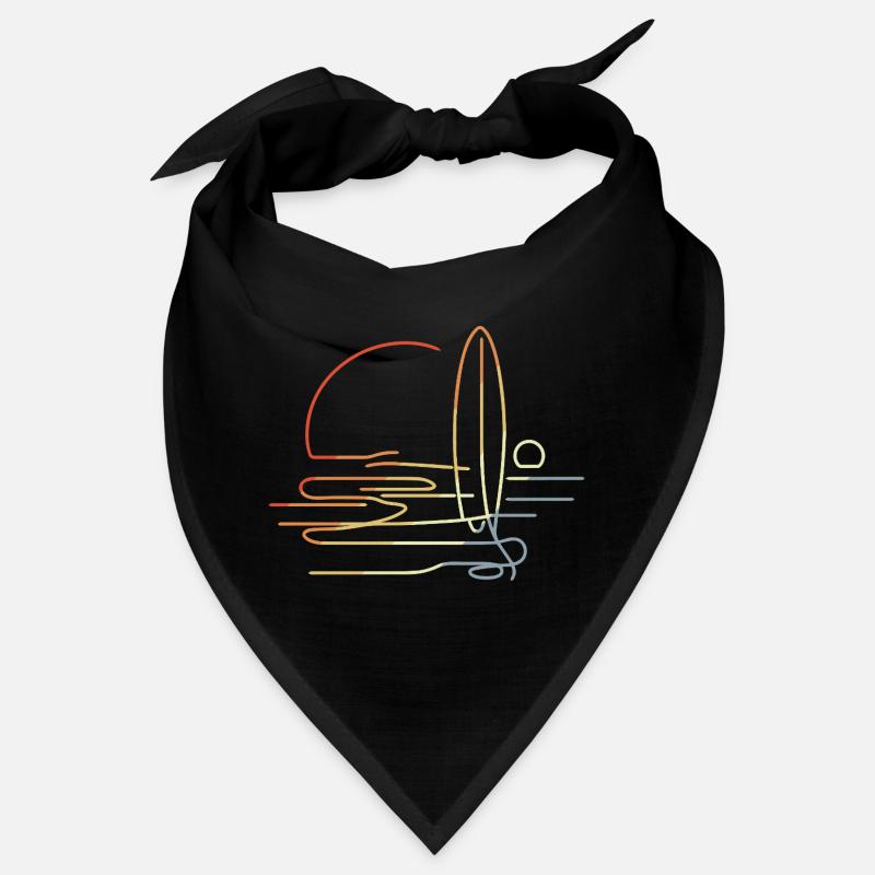 Look vintage surf Bandana