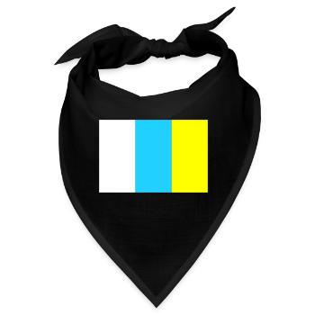 Kanarische Inseln - Bandana - Schwarz - Vorne