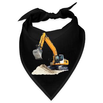 Bagger - Bandana - Schwarz - Vorne