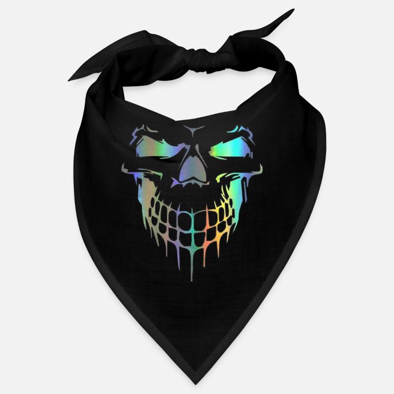 Totenkopf - Bandana - Schwarz