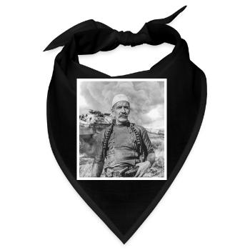 isa boletini ship kosova albanien albo - Bandana - Schwarz - Vorne