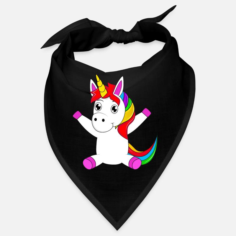 Licorne - Bandana - noir