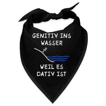 Ehrenlehrer I Schule Uni Grundschule Berufsschule - Bandana - Schwarz - Vorne