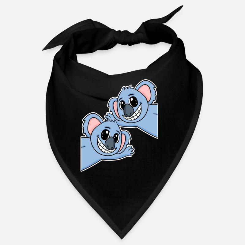 Koala Koalas - Bandana - noir