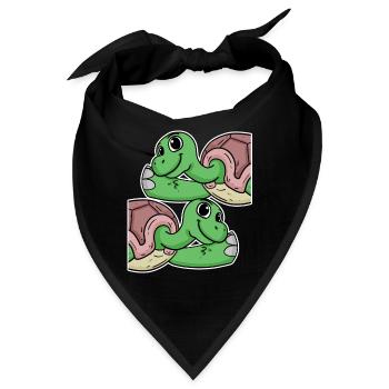 Schildkröte Schildkröten - Bandana - Schwarz - Vorne