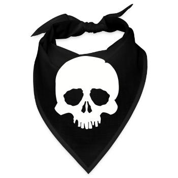 skull - Bandana - Schwarz - Vorne