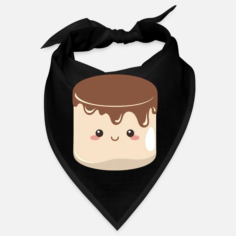 Kawaii Schokoladen-Marshmallow Bandana