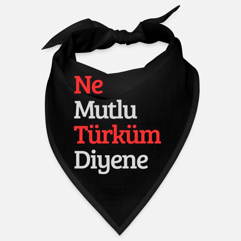 Turkei Design  - Bandana - Schwarz