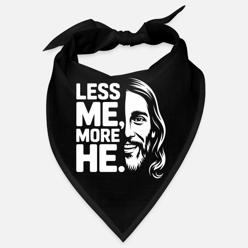 Moins moi plus Il Foi chrétienne Bandana
