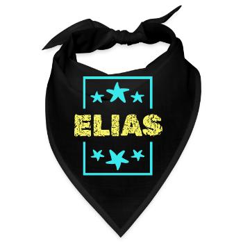 Elias - Bandana - Schwarz - Vorne