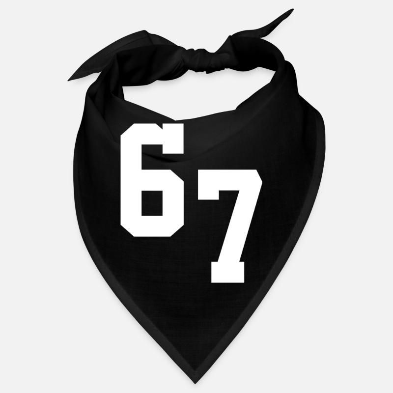 Digital Neon 67 Typography Bandana