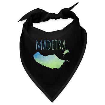 Madeira - Bandana - Schwarz - Vorne
