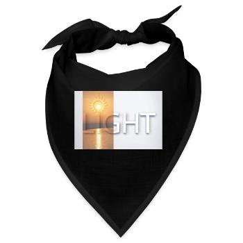 Light - Bandana - Schwarz - Vorne