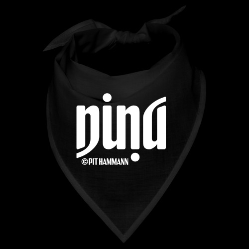 Ambigramm Nina 01 Pit Hammann - Bandana