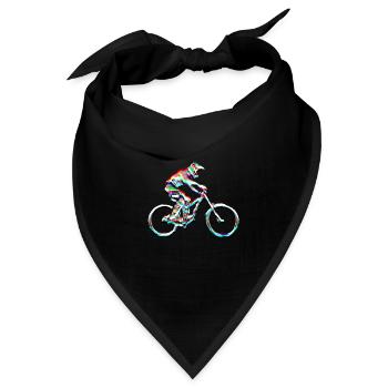 bergab mtb mtb - Bandana - Schwarz - Vorne