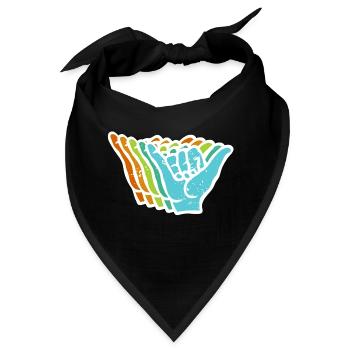 Shaka - Bandana - Schwarz - Vorne