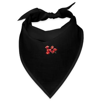 Peperoni, Chilli - Bandana - Schwarz - Vorne