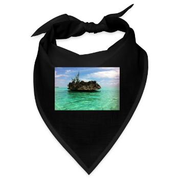 Mauritius Crystal Rock - Bandana - Schwarz - Vorne