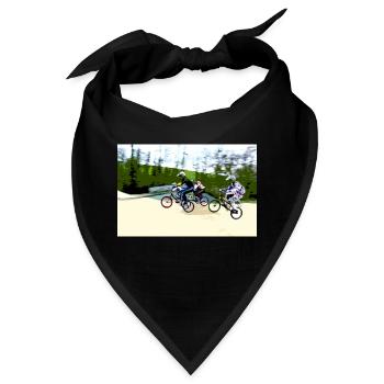 bmx - Bandana - Schwarz - Vorne