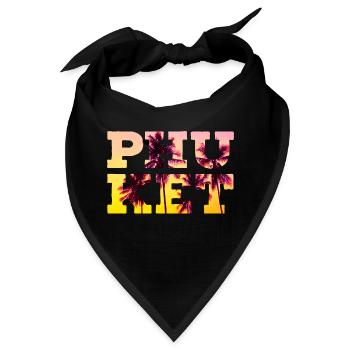 Phuket - Bandana - Schwarz - Vorne