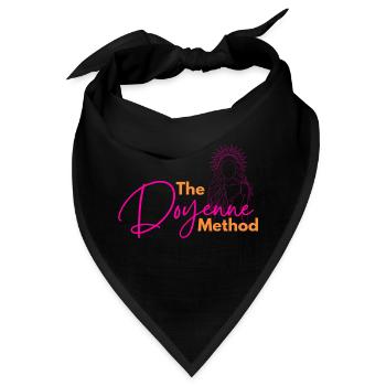 Die Doyenne-Methode - Bandana - Schwarz - Vorne